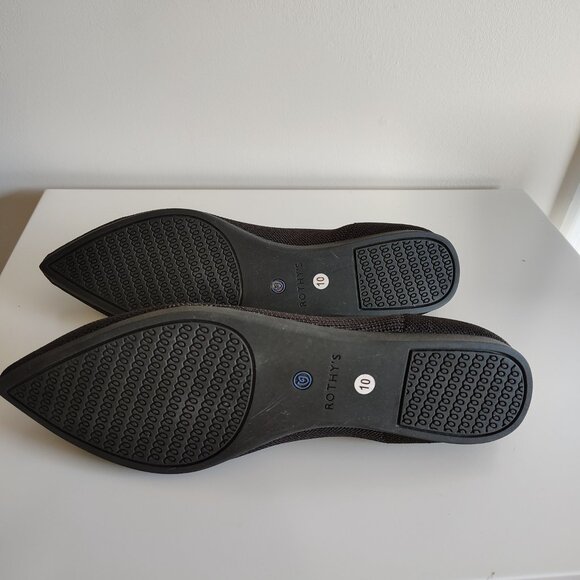 Rothy’s Point - Black - Women’s size 10 - NWOB - Picture 3 of 5
